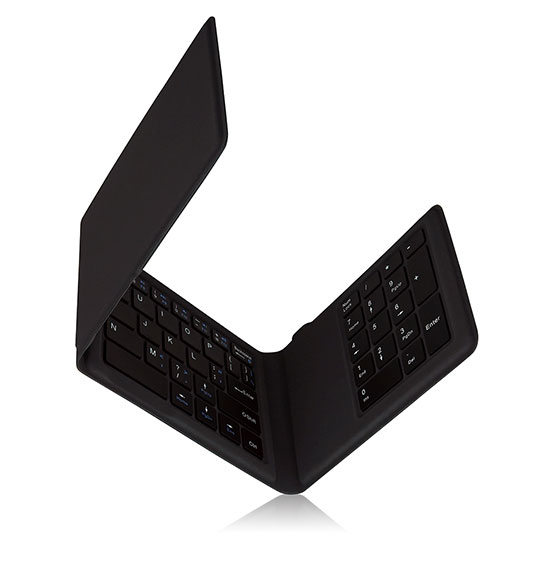 Hallo menu Pennenvriend Kanex MultiSync Foldable Travel Keyboard with Full Number Pad