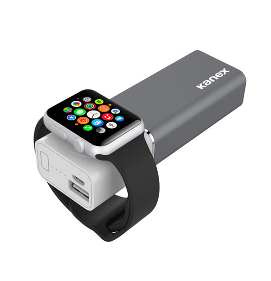 6,700 mAh Portable Battery for Apple Watch + iPhone