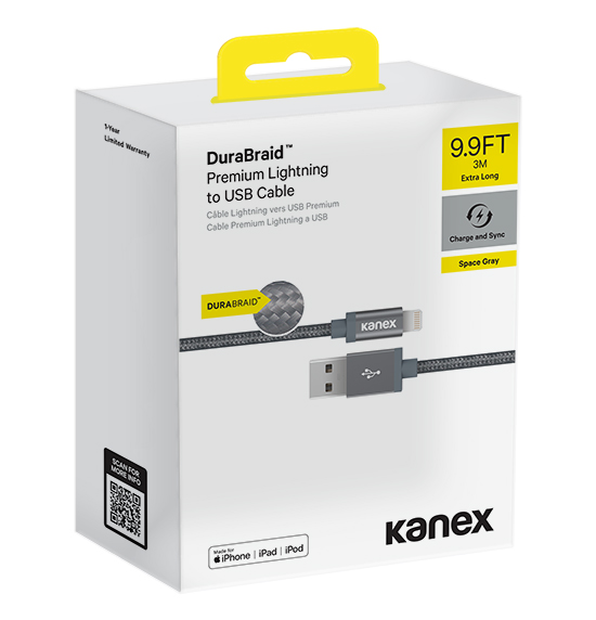 Premium DuraBraid USB-C to Lightining Cable 2m Gold